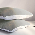 Belgium Misty Forest Scene | Atmospheric Nature Photography Pillow Sham Gallery Image 3