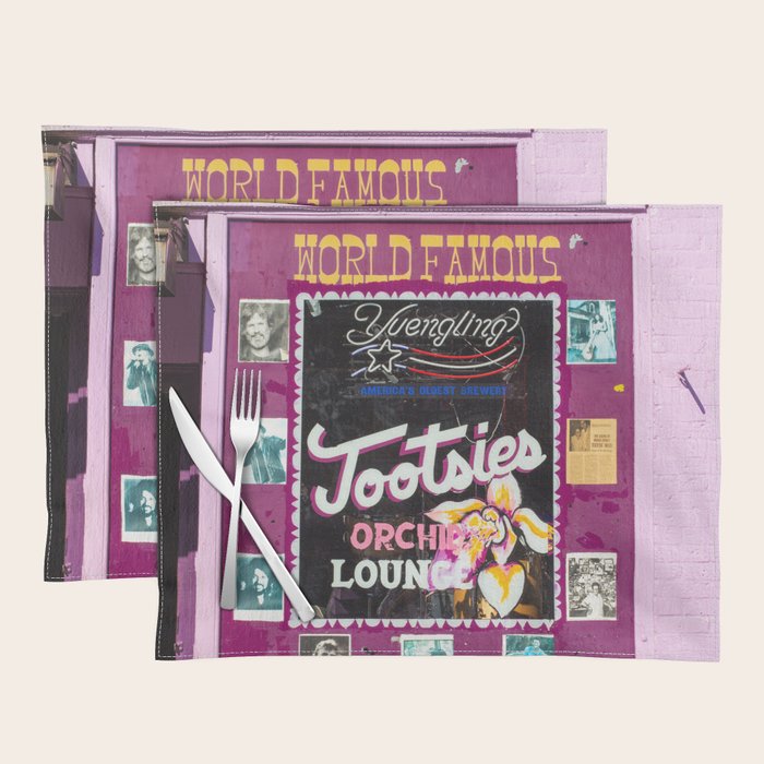 Tootsie's Orchid Lounge II Placemat Gallery Image 1