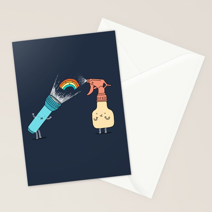 Together we make rainbow Stationery Card Gallery Image 2