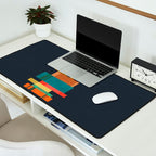 Book stack with a ball Desk Mat Gallery Image 2