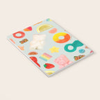 Candy Print in Blue Notebook Gallery Image 3