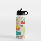 Candy Print in Blue Water Bottle Gallery Image 1