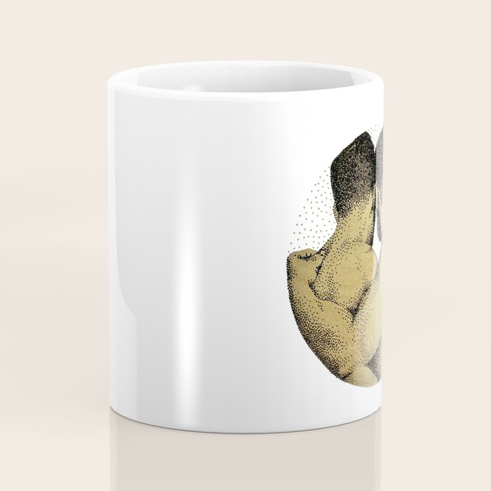 The Pair - NOODDOODs (gold doesn't print shiny) Coffee Mug Gallery Image 4