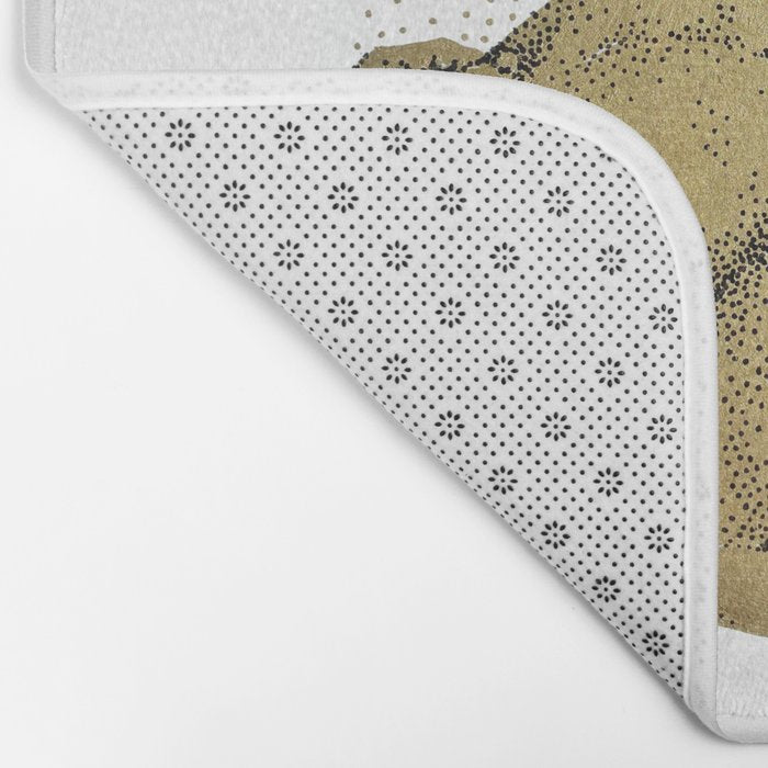 The Pair - NOODDOODs (gold doesn't print shiny) Bath Mat Gallery Image 2