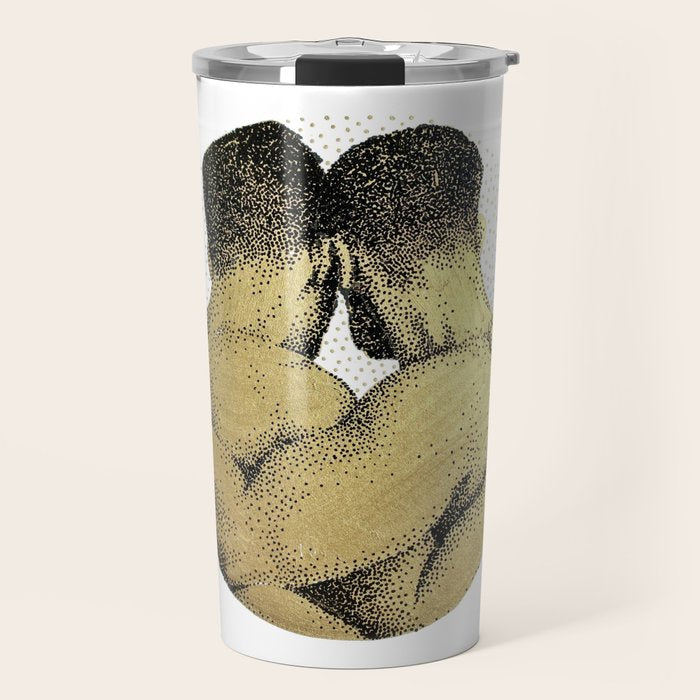 The Pair - NOODDOODs (gold doesn't print shiny) Travel Mug Gallery Image 1