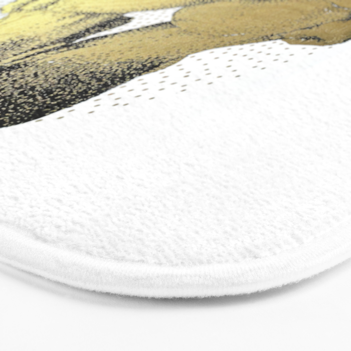The Pair - NOODDOODs (gold doesn't print shiny) Bath Mat Gallery Image 3
