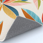 Multicolorful Leaf Design Rug Gallery Image 4