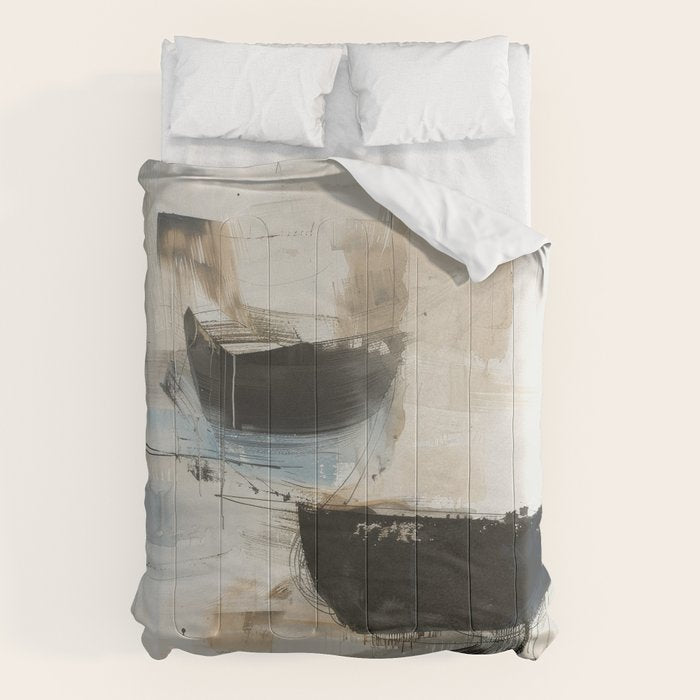 Tide Forms I Comforter Gallery Image 1