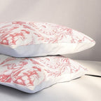 Antique 1900 Neoclassical French Chateau Toile de Jouy Pillow Sham Gallery Image 3