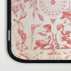Antique 1900 Neoclassical French Chateau Toile de Jouy Laptop Sleeve Gallery Image 3