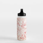 Antique 1900 Neoclassical French Chateau Toile de Jouy Water Bottle Gallery Image 3