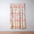 Antique 1900 Neoclassical French Chateau Toile de Jouy Window Curtain Gallery Image 3
