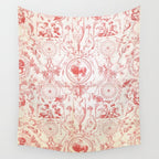 Antique 1900 Neoclassical French Chateau Toile de Jouy Wall Tapestry Gallery Image 4