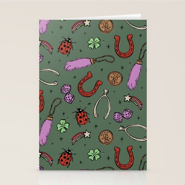 Lucky Charms Stationery Card Gallery Image 1