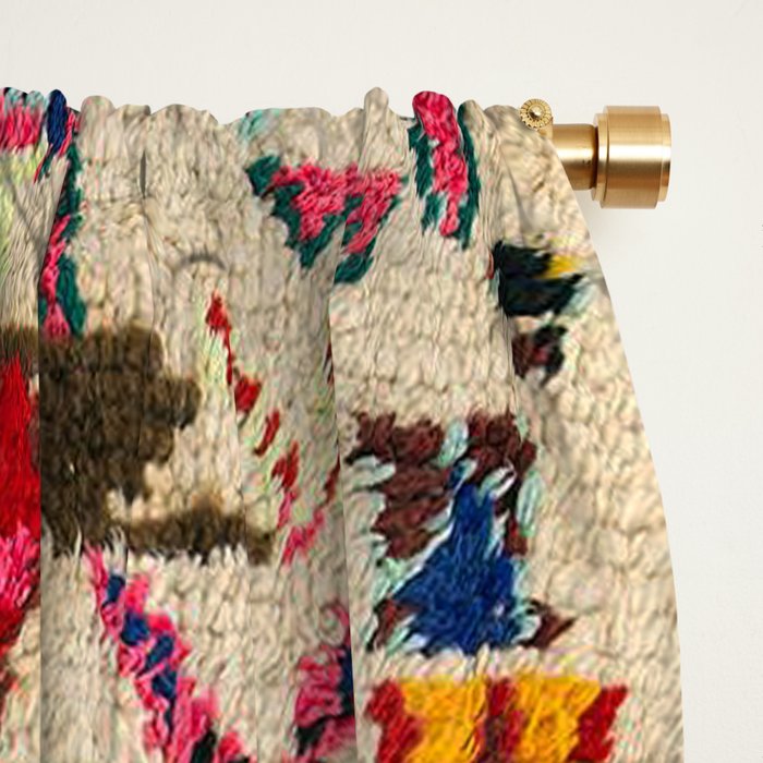 Moroccan Carpet Artwork Window Curtain Gallery Image 2
