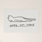 Nope, Not Today Welcome Mat Gallery Image 1