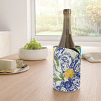 Oysters on Plate with Lemon - Coastal Checkered Wine Chiller Gallery Image 4
