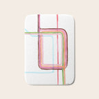 Watercolor Loop - Chicago Art Bath Mat Gallery Image 1
