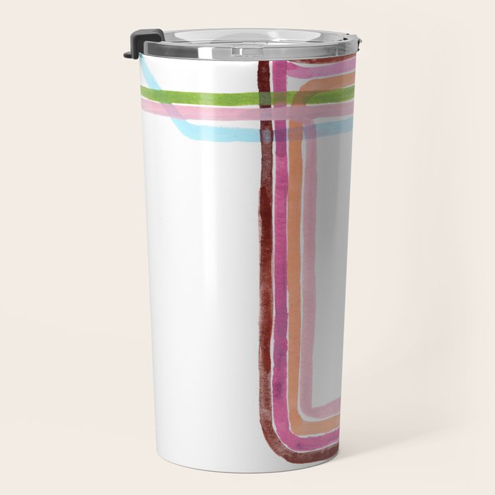 Watercolor Loop - Chicago Art Travel Mug Gallery Image 3