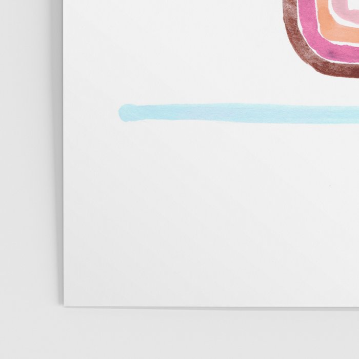 Watercolor Loop - Chicago Art Poster Gallery Image 3