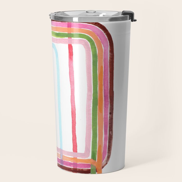Watercolor Loop - Chicago Art Travel Mug Gallery Image 2