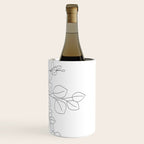 Minimalistic Eucalyptus  Line Art Wine Chiller Gallery Image 3