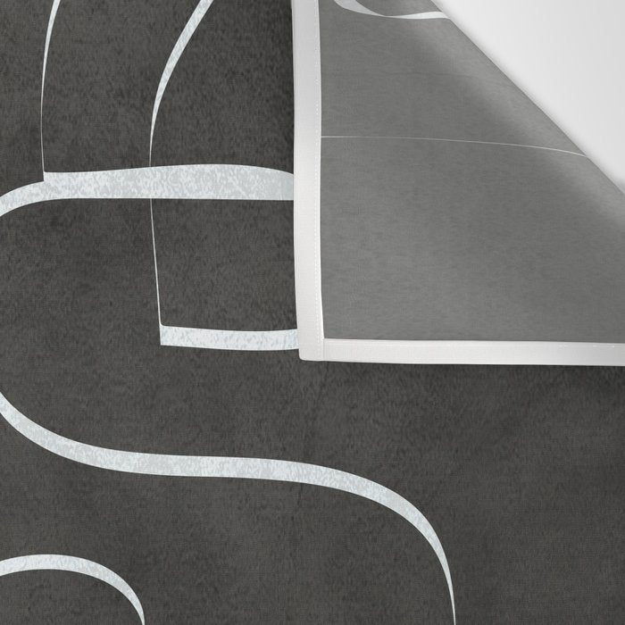 Minimal Abstract Line II Wall Tapestry Gallery Image 3