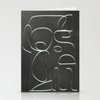 Minimal Abstract Line II Stationery Card Gallery Image 2