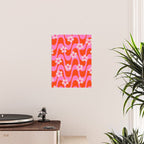 Groovy Pink Flower Power Poster Gallery Image 2