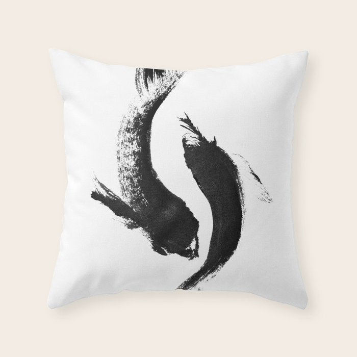 Koi Throw Pillow Gallery Image 1