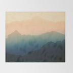 Living On The Edge - Smoky Mountain National Park Throw Blanket Gallery Image 2