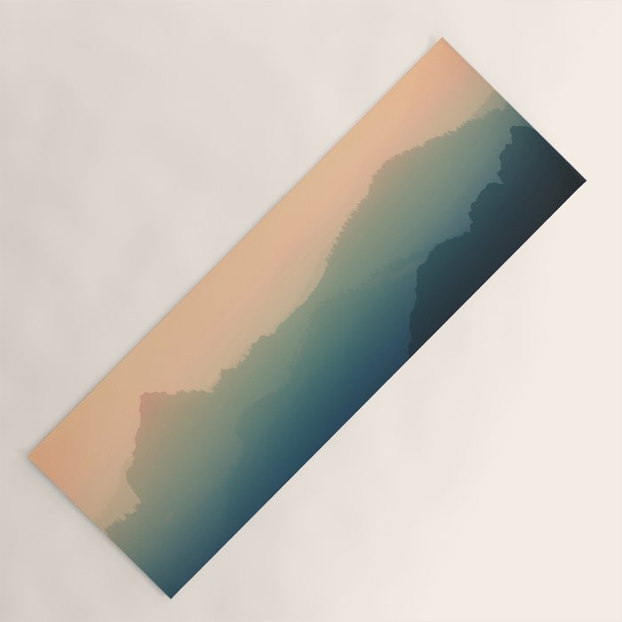 Living On The Edge - Smoky Mountain National Park Yoga Mat Gallery Image 1