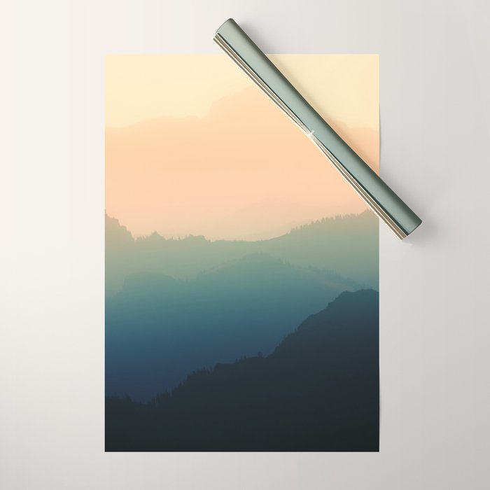 Living On The Edge - Smoky Mountain National Park Wrapping Paper Gallery Image 1