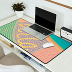 Bella / Beautiful Italy Beach Umbrellas - Aerial Italian Desk Mat Gallery Image 2