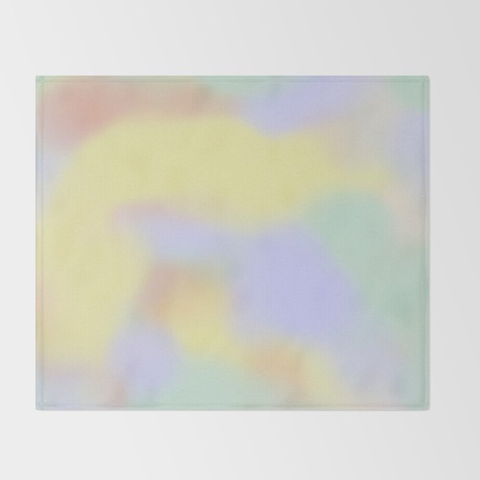 Soft pastel dreams Throw Blanket Gallery Image 2