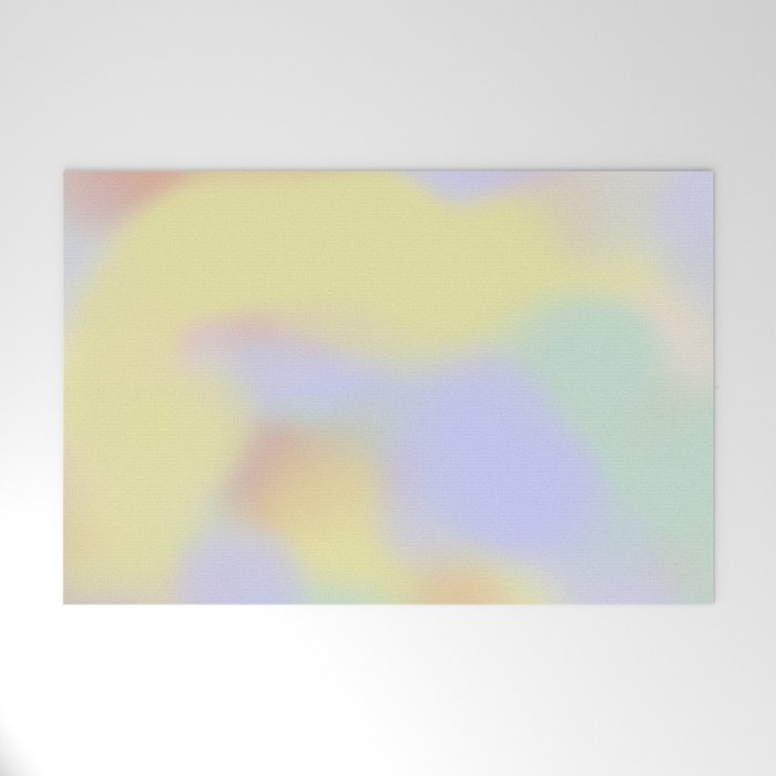 Soft pastel dreams Welcome Mat Gallery Image 1