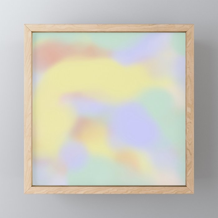 Soft pastel dreams Mini Art Print Gallery Image 1