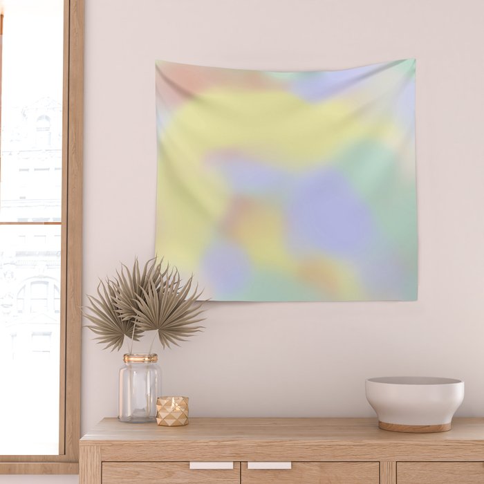 Soft pastel dreams Wall Tapestry Gallery Image 2