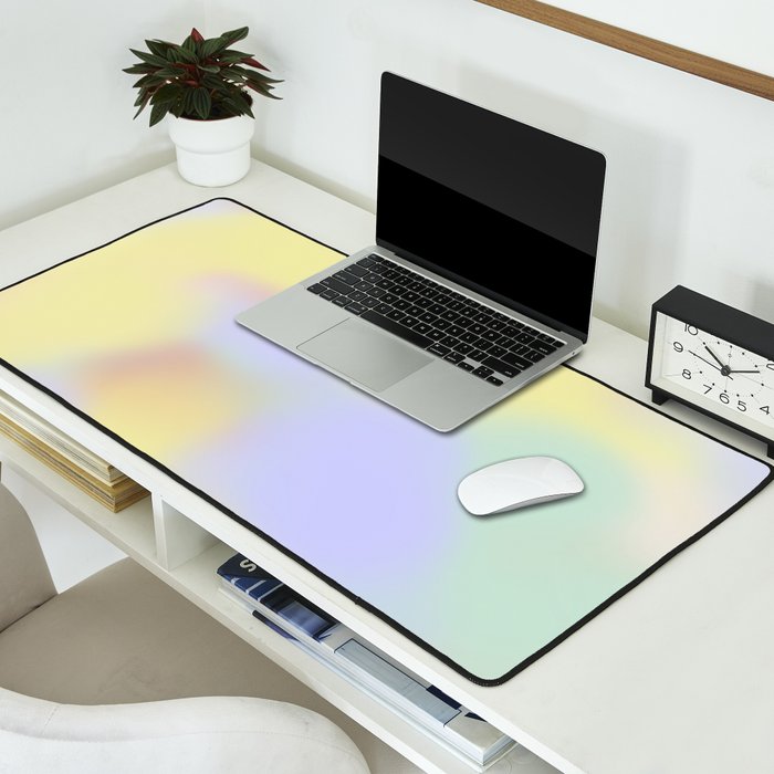 Soft pastel dreams Desk Mat Gallery Image 2