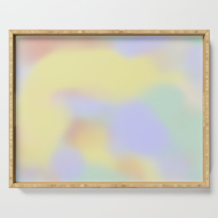 Soft pastel dreams Serving Tray Gallery Image 1