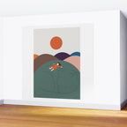 Cat Landscape 111 Wall Mural Gallery Image 2