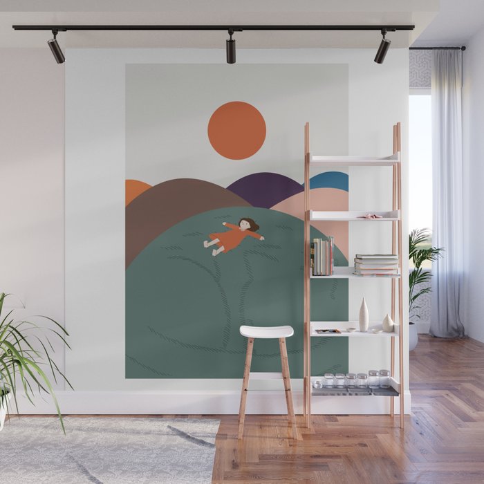 Cat Landscape 111 Wall Mural Gallery Image 1