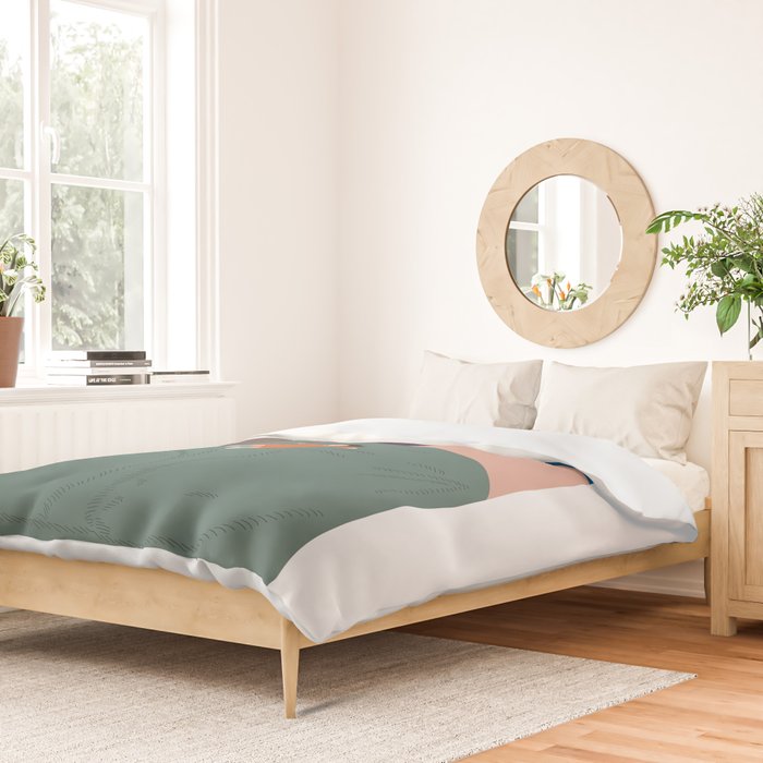 Cat Landscape 111 Duvet Cover Gallery Image 2