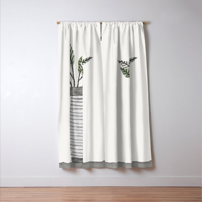 Vase 3 Window Curtain Gallery Image 3