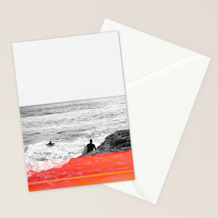 Surf Flare Stationery Card Gallery Image 2