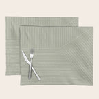 Lines (Linen Sage) Placemat Gallery Image 1