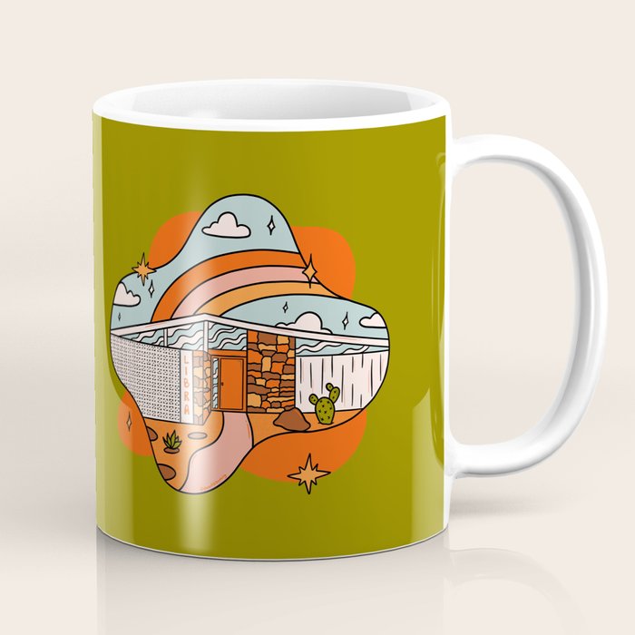 Libra Mid Century House Coffee Mug Gallery Image 1