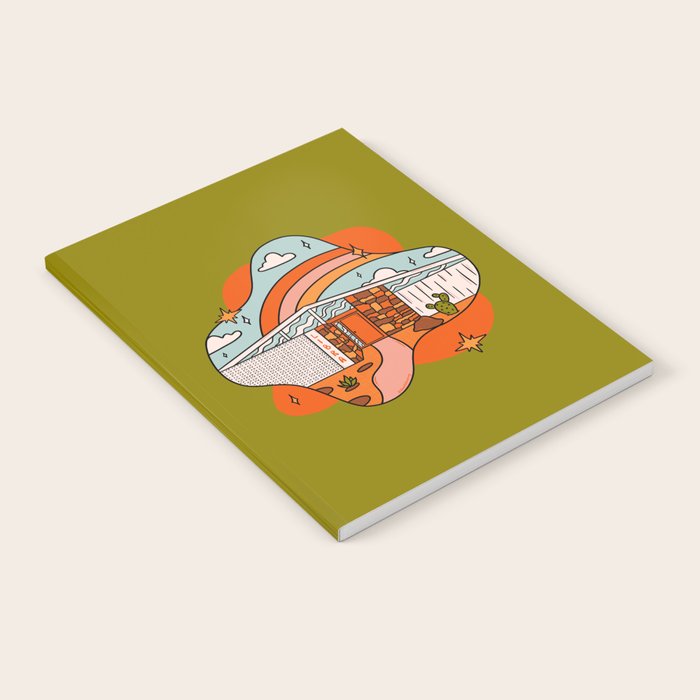 Libra Mid Century House Notebook Gallery Image 2