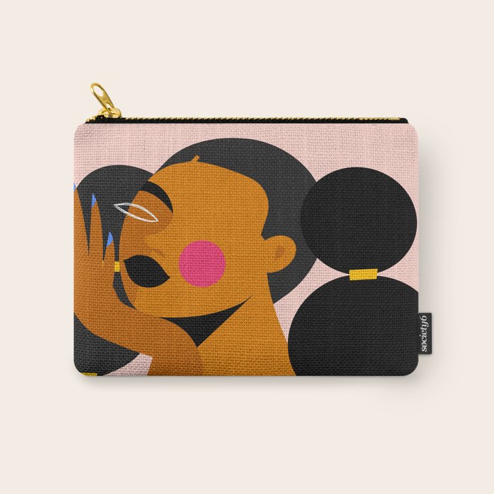 Bubble Braids Carry All Pouch Gallery Image 1