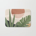 Abstract Art Tropical Leaves 45 Bath Mat Gallery Image 1